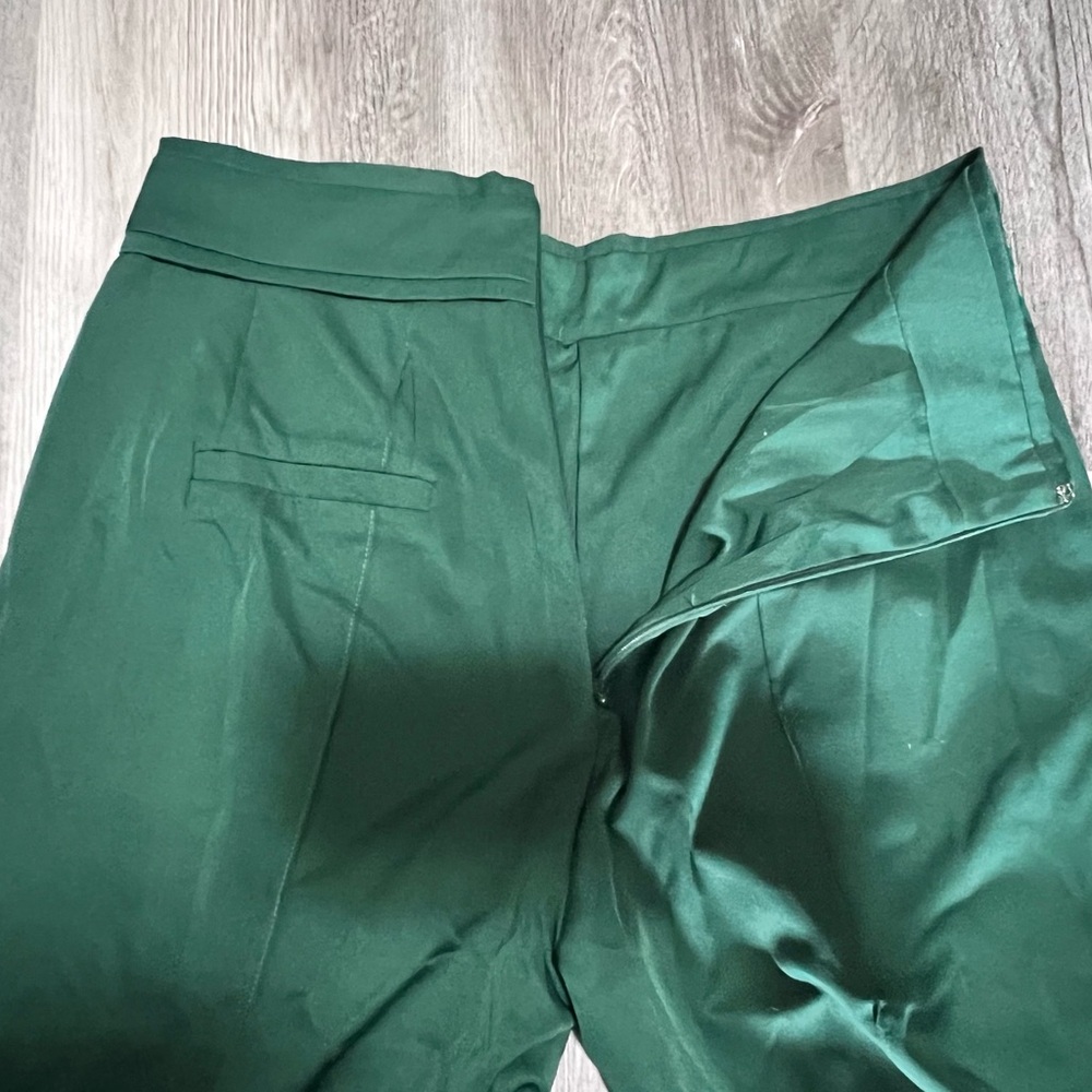 JLUXLABEL Elegant Pink, Green, and White Women's Pants - Picture 9 of 11